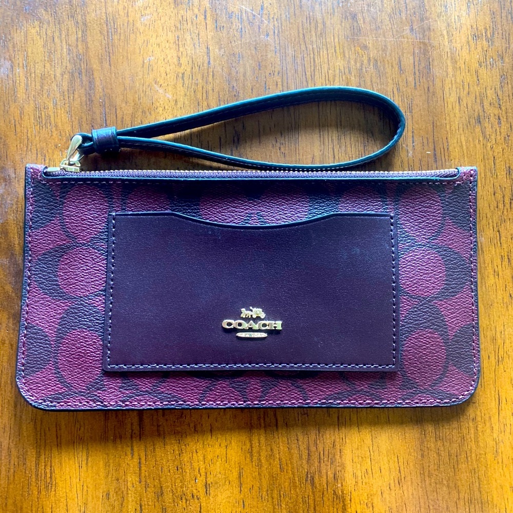 Coach wristlet